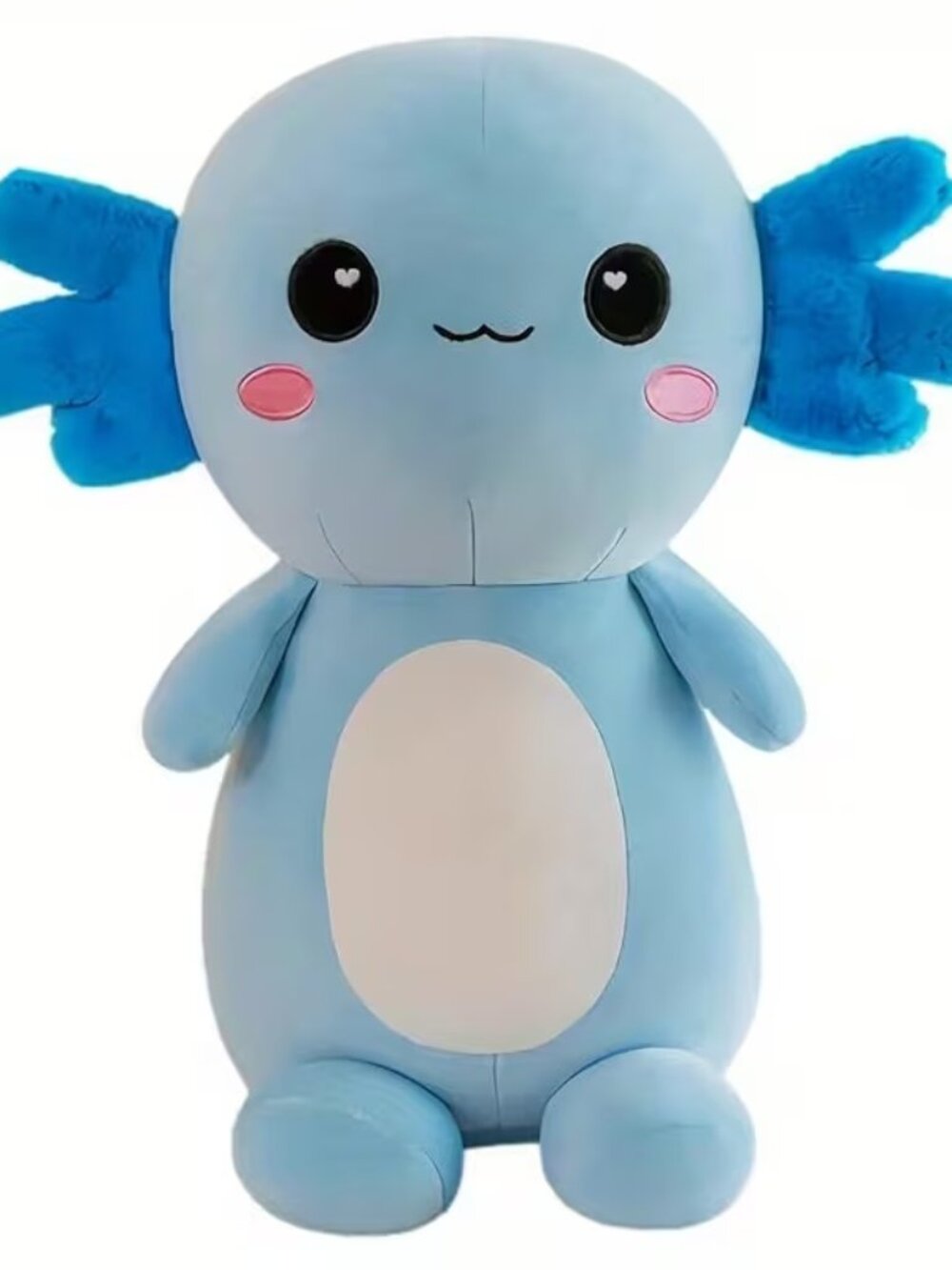 NEW!! Axolotl Plush Blue Stuffed Animal - Soft Cuddly Toy